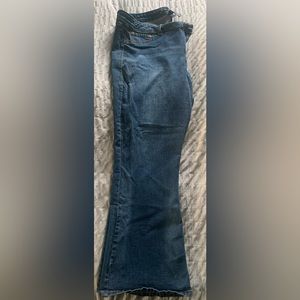 Source of Wisdom Slim Boot Cut Jeans Size 24